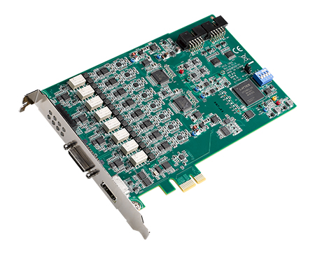128 kS/s, 24-bit, 8-ch Dynamic Signal Acquisition PCIE Card
