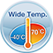 Temperature -40~70