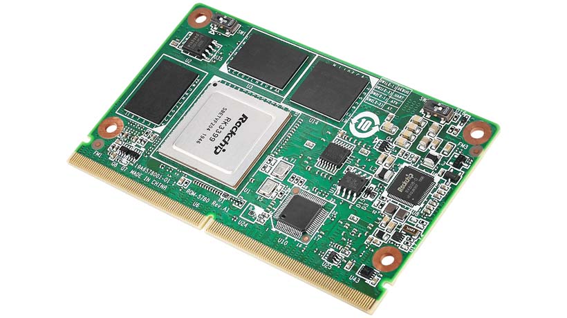 Single Board Computer, SMARC2.1 RK3399 2GB,16GB,Lite wo/LVDS,SATA