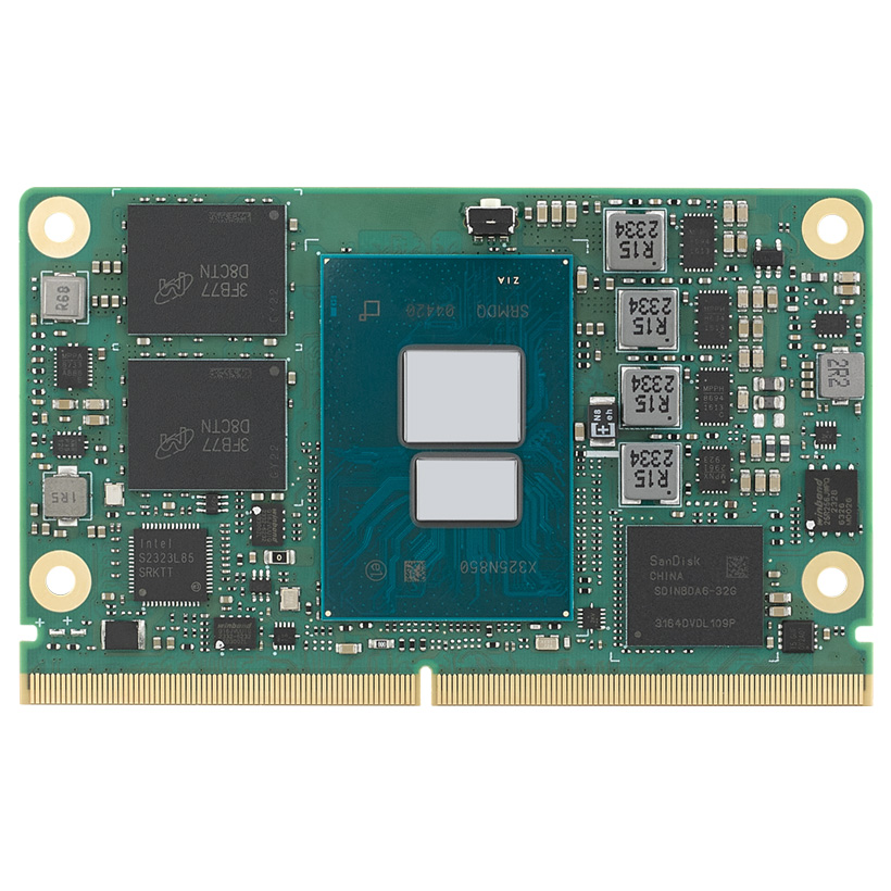 SMARC x7433RE 8GLPDDR5 32GEMMC 2LAN/CAN