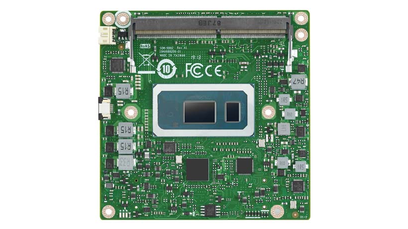 8th Generation Intel<sup>®</sup> Core™ Processor
U-Series Celeron 4000 Series COMe Compact Module