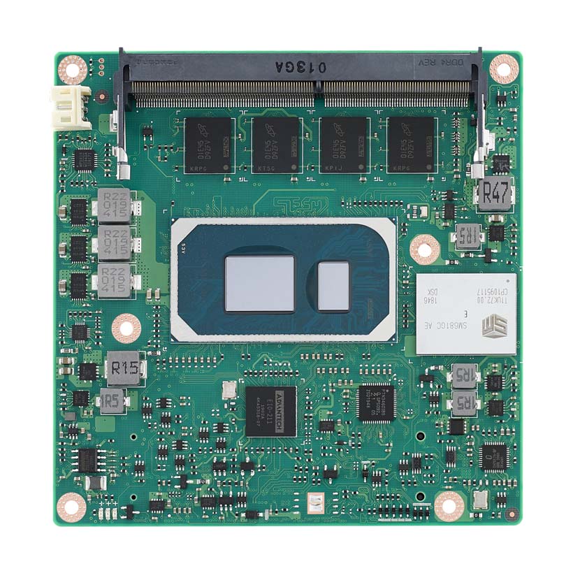COMe Compact Board Type 6 w/ i7-1185GRE Core 16GBDDR4 32GNVMe Phoenix -40~85C
