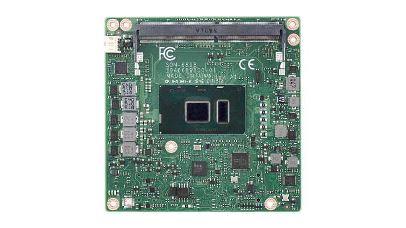 COM-Express Compact Module, Intel<sup>®</sup> Core ™  i7-7600U 2.8GHz, Dual Core, 15W, non-ECC