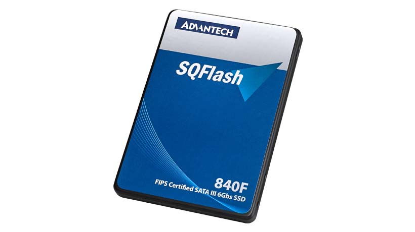 SQF 2.5" FIPS SSD 840F 128G BiCS3 (0~70°C)