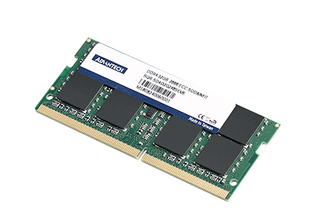 Industrial Memory, ECC SODIMM DDR4 3200 32GB 1Gx8 0-85C Wide Temperature
