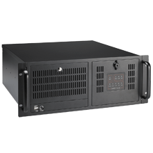 4U Rackmount Bare Chassis with Motherboard Support, 7 Slot Capacity and 3 HDD Bays