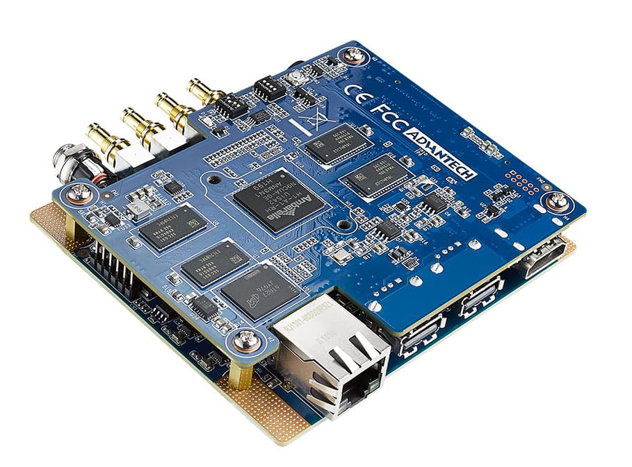VEGA-2001 - 4K HEVC/AVC Real-Time Encoder and Streaming Module - Advantech