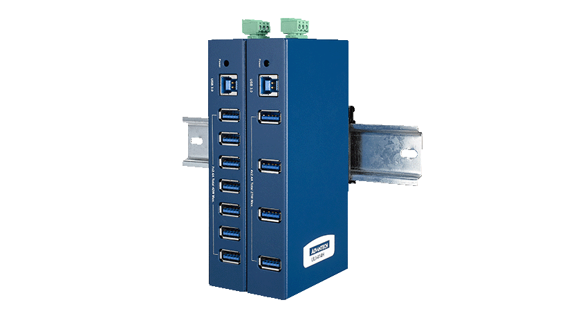 Industrial USB 2.0 / 3.0 Hubs - ULI-410 Series - Advantech