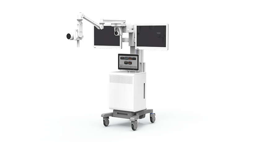 AVAS-60 is a versatile mobile workstation for conducting surgical demonstrations and consultations. 