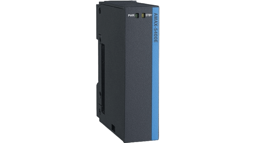 The AMAX-54XX series are expansion modules for AMAX-5580, targeted at increasing the communication capability of CPU modules.