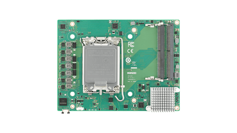 COM-HPC Client has A/B/C three sizes with 3 DDI, 1 eDP, 2 Soundwire, and next gen. high-speed I/O like PCIe Gen5 (32GT/s), USB4 (40Gbps), and 25GbE