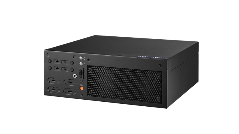 Embedded chassis with one low profile expansion slot for Mini-ITX motherbaords