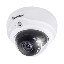 VIVOTEK FD8182-T 5MP Indoor Day/Night Fixed Dome IP Network Camera, Vari-focal 3-9mm Lens, 2560x1920, 15fps, H.264, MJPEG, PoE