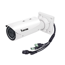 VIVOTEK IB8382-EF3 5MP Outdoor Day/Night Bullet IP Network Camera, 3.6mm Fixed-focal Lens, 2560x1920, 15fps, H.264, MJPEG, IP66, Vandal-proof IK10, Defog, PoE, -50⁰C ~50⁰C