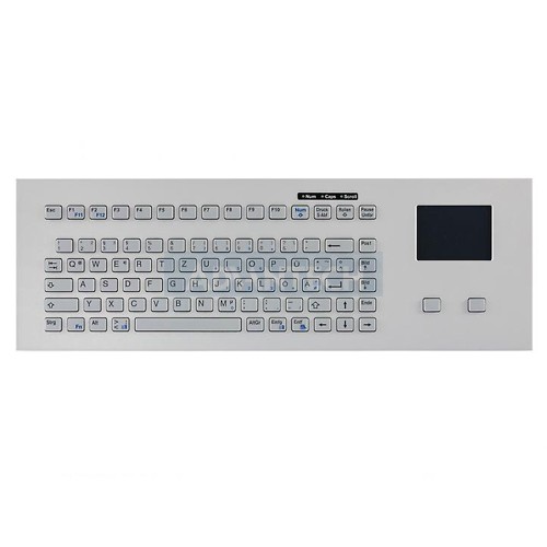 Indukey TKG-083-TOUCH-MODUL-SILVER-USB, TKG 83 Key IP65 TouchPad MODUL Silver (USB)