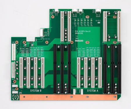 Backplane Advantech PCA-6106P4-0A2E 6 Slots PICMG 1.0 Testé