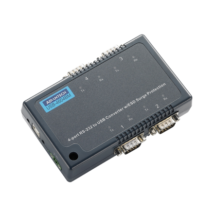 USB-4604BM - 4-port RS-232/422/485 Serial to USB Converter - Advantech